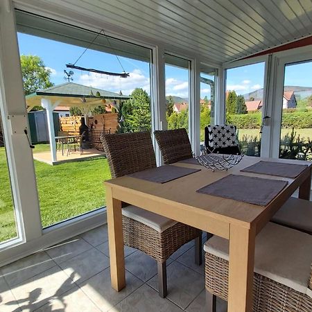 Ferienhaus Zur Lehns Mit Garten Am Harz イルセンブルク エクステリア 写真